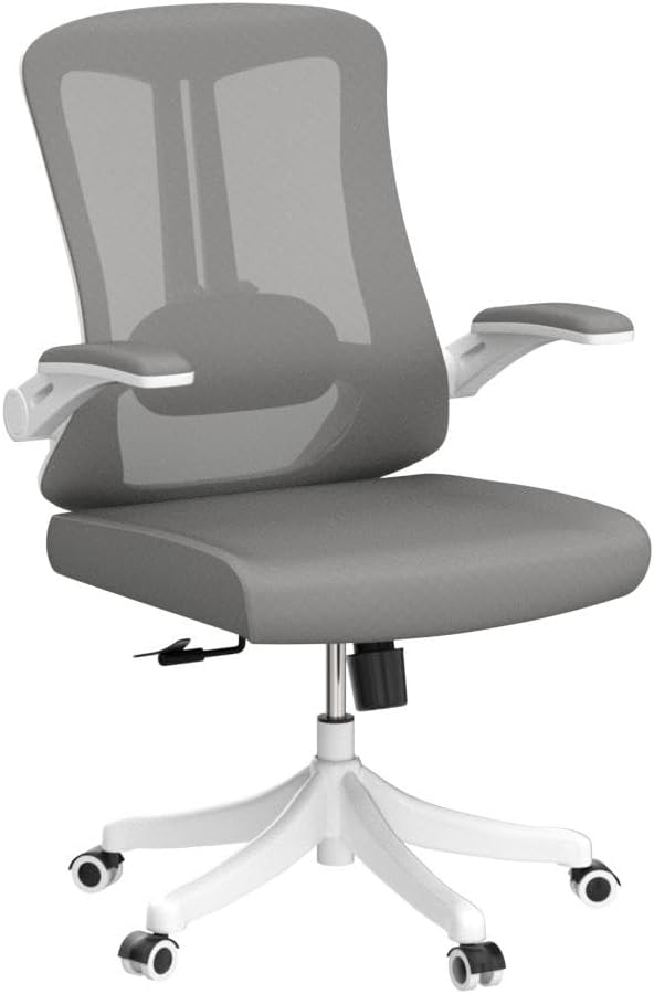 Ergonomic Office Chair Desk Chair - Mesh Computer Chair with 360° Swivel Wheels, Adjustable 90-130° Recline & Lumbar Support for Home Office, Supports up to 350lbs