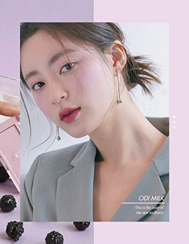 rom&nd Better Than Cheek Milk Series Blush W01 ODI MILK - K-Beauty Soft Blurring Matte Powder for Natural, Buildable Flush & Poreless All-Day Wear