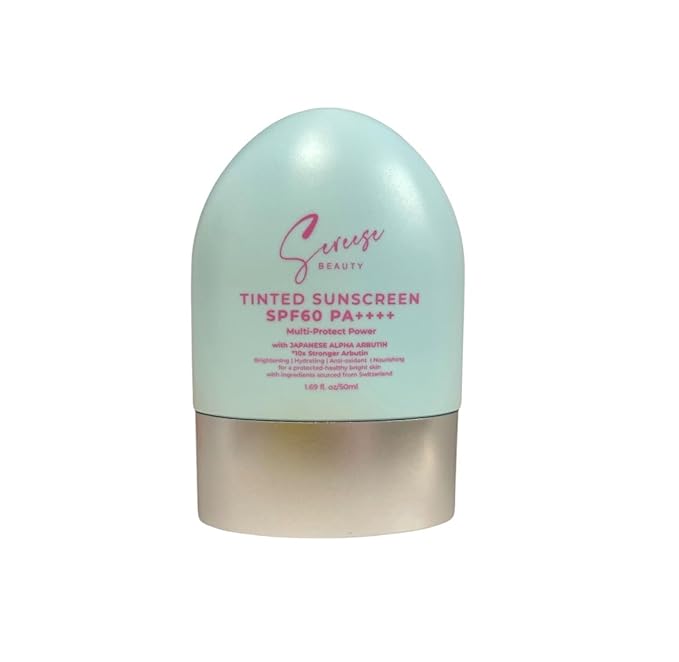1 Jar Sereese Beauty Tinted Sunscreen SPF 60 PA++++ Multi-Protect Power (50ml)