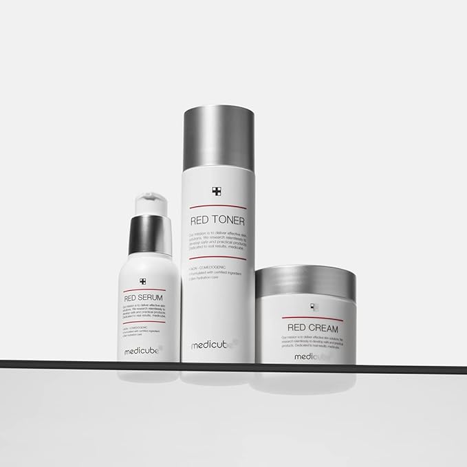 Medicube Red Toner 2.0 || Low-irritating Formula for Acne-Prone Skin | Soothing and Relieving | Formulated with BHA, Niacinamide & Adenosine | Non-comedogenic | Korean Skincare (3.38fl.oz.)