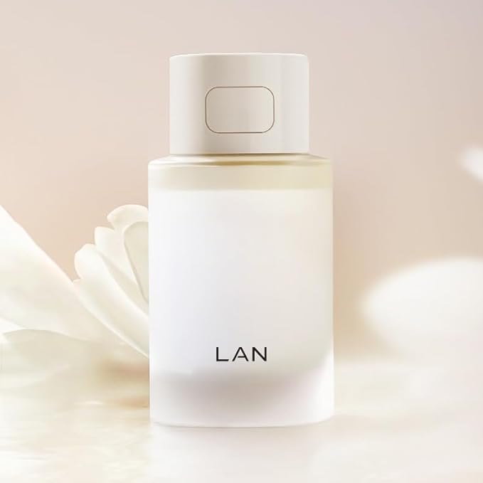 1PC LAN Toner LAN Time Flower Lotion, LAN Face Essence Toner Soothing Firming Lifting Moisturizing Double Layer Facial Lotion, Reliving Dull Skin Essence, 100ml / 3.38 FLOZ