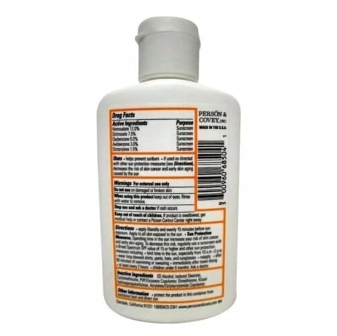 Solbar PF Sunscreen Liquid SPF 30 4 oz (Pack of 6)