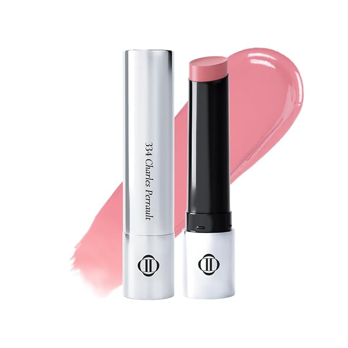 DINTO Official Overlord Lip Glaze 334 Charles Perrault | Korean Cosmetics | Vegan | Moisturizing Gloss | Glass Lip | Long Lasting Color | High Density (8 colors)