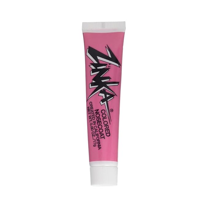 Zinka Colored Zinc Oxide Sunblock – High Zinc Formula for Nose and Face, Water & Sweat Resistant, Pink