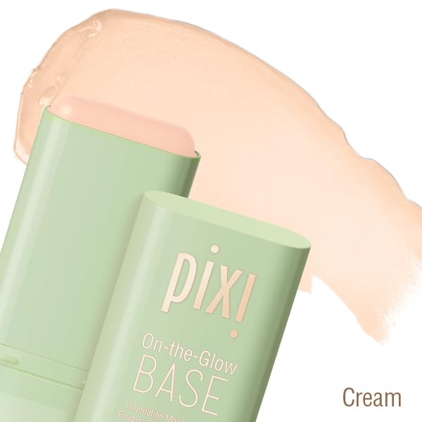 Pixi Beauty On-the-Glow Base| Tinted Moisturizer Foundation Stick | Cream: Fair/light, neutral shade| 0.6 oz / 19g