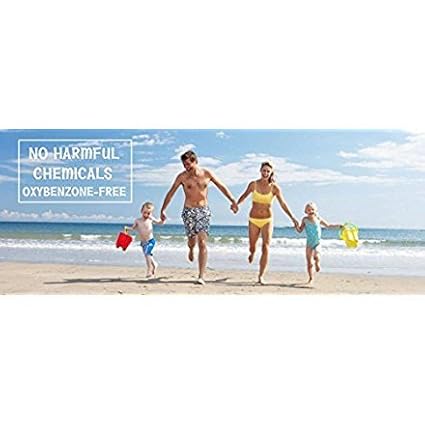 Zinc Oxide Sunscreen from Coconut Joe's | Natural & Organic Sunscreen Lotion, Mineral Sunscreen, SPF 50, Fragrance Free Sunscreen, 8 ounce bottle