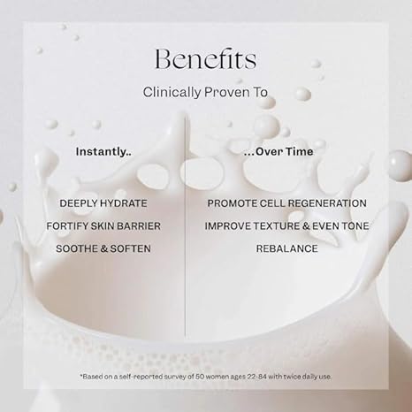 BOUM‑BOUM Milk 3‑in‑1 Barrier Spray - Hydrating Toner, Serum & Moisturizer with Squalane, Lightweight, Soothing, Quick Absorbing & Non-Greasy - (3.3 oz)