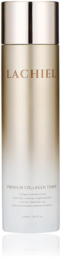 Premium Collagen Toner 4.39 fl.oz(130ml) Hydrolyzed Collagen fo a Dense, Ample-Like Texture,74% of Collagen Extra. Oil/Water Balance Care, Made in Korea