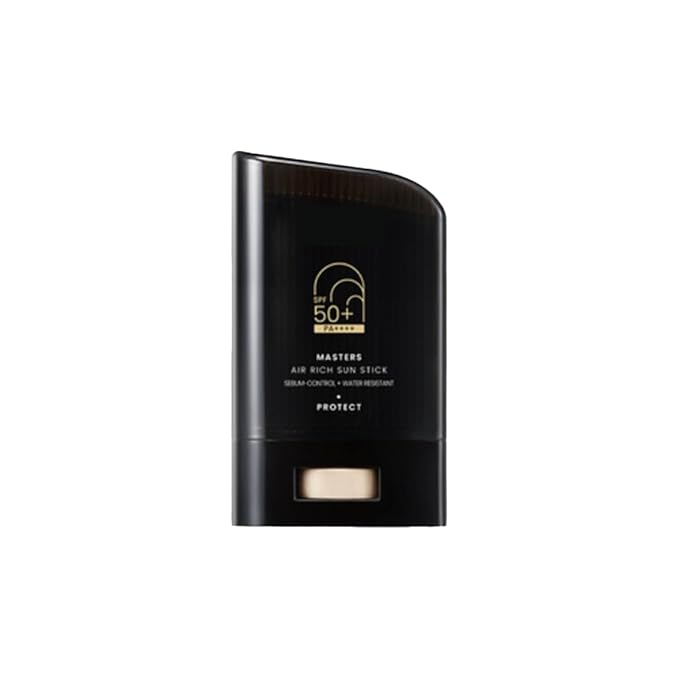 Masters Air Rich Sun Stick SPF50+ PA++++ 14g (0.49oz), Lightweight, Non-Greasy Sun Stick for Face, Water-Resistant