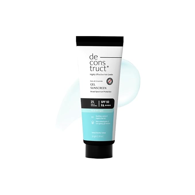 Deconstruct Oats & Ceramide Gel Sunscreen SPF 50 PA++++ 50g