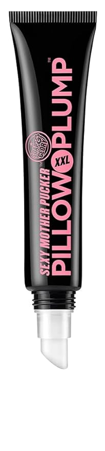 Soap & Glory Sexy Mother Pucker XXL Lip Plumper Gloss - High Shine Lip Gloss for Women with SUPERFILL™ Plumping Technology - Hydrating & Volumizing Vegan Formula - Clearvoyant (0.3 fl oz)