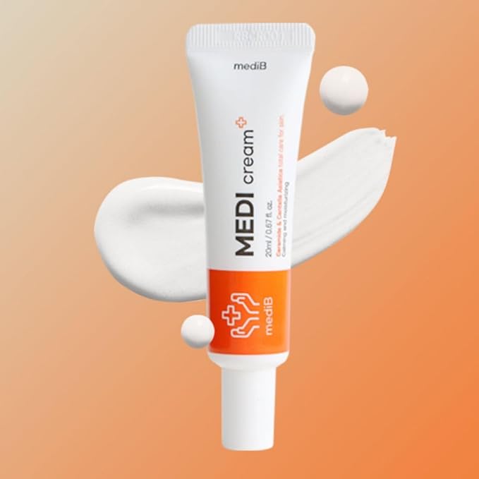 MEDIB Sebum Control Cream | Oil & Pore Care for Oily Skin & Whiteheads | Gentle Exfoliating & Skin Smoothing Formula | 20ml