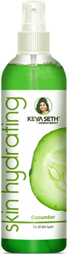 KEYA SETH AROMATHERAPY, DEVICE OF DROP Skin Hydrating Cucumber Toner Anti Pigmentation, Soothes, Sunburn Treats Open Pores with Cucumber Extract for Sensitive Skin 200Ml