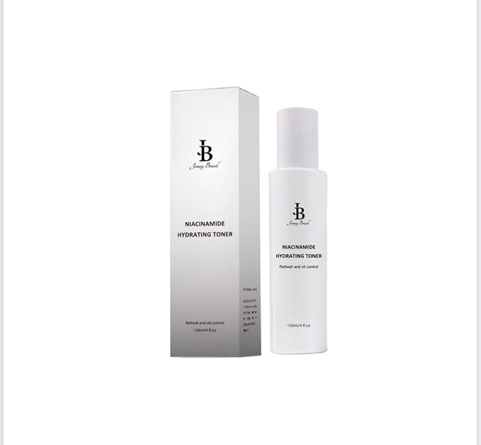 Jenny Brasil Niacinamide Skincare Routine Set, 4-Piece – Cleansing Cream, Hydrating Toner, Moisturizer & Brightening Essence