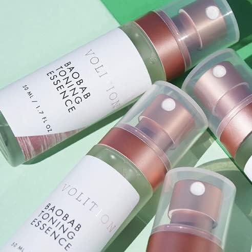 Volition Beauty Baobab Toning Essence with Vitamin C + Hyaluronic Acid 50ml/1.7oz - Tones, Nourishes, Soothes
