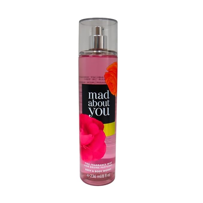 Bath & Body Works MAD ABOUT YOU Fine Fragrance Mist Gift Set with a Red Bow for Holiday & Gifts - Pack of 3