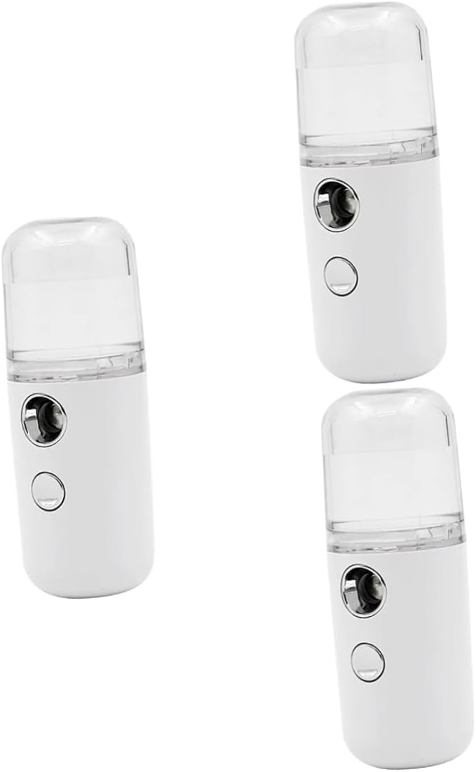 Didiseaon 3pcs Mini Humidifier Spray Mister Portable Skin Moistener for Bedroom Essential Oil Toner Humidifier