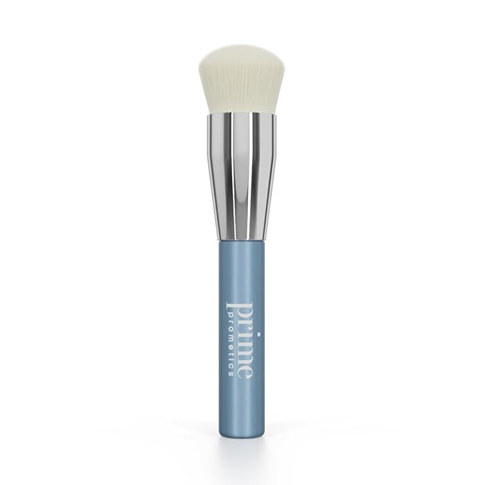 Prime Prometics PrimeSkin Liquid Foundation Brush for Mature Women – Ultra-Soft Bristles for Seamless, Streak-Free Coverage – Even, Natural Finish – Ideal for Sensitive or Dry Skin