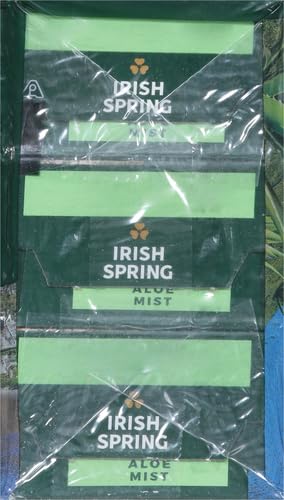 Irish Spring Deodorant Bath Bar Aloe,3.75 Ounce, 3 Count