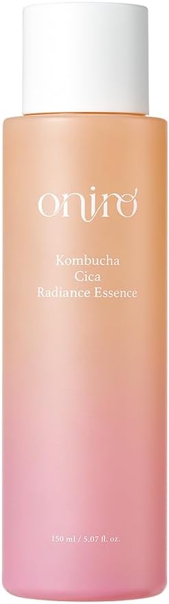 Oniro Kombucha CICA Radiance Essence Facial Toners | Skin Radiance, CICA, Carnosine, Xylitol | The Essence moisturizes and soothes The Skin | Korean Skin Care | 5.07 fl oz