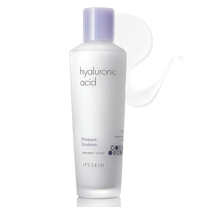 It'S SKIN Hyaluronic Acid Moisture Emulsion, Face Emulsion Moisturizer for Healthy Skin, Nourishing &Hydrating, Dewy Glow Anti-aging Lotion, 5.07 fl.oz.