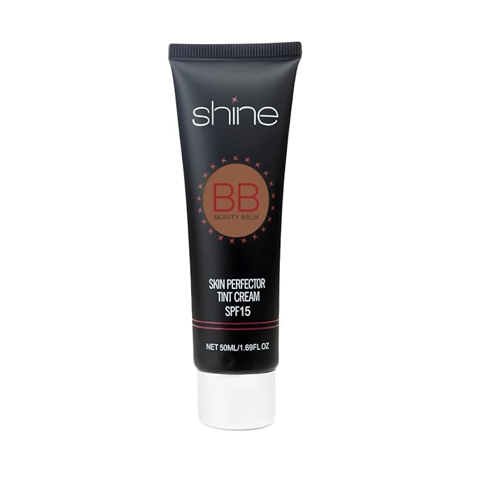 Shine Cosmetics BB Cream - SPF 15, Long-wearing, Blendable Color, Lightweight Finish, No Primer Needed, All Skin Types, Sun Protection, Moisturizing, Makeup Foundation (Valiant)
