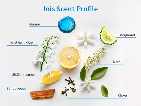 Inis the Energy of the Sea Refreshing Bath and Shower Gel - Travel Size Body Wash for Women and Men - Ocean Fresh Fragrance - 2.9 Fl Oz