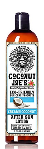 3-PACK SPECIAL | Creamy Coconut After Sun Lotion by Coconut Joe's | Enriched with Coconut Oil Vitamin E and Aloe, Deeply Moisturizes Your Skin, 8 ounce bottle