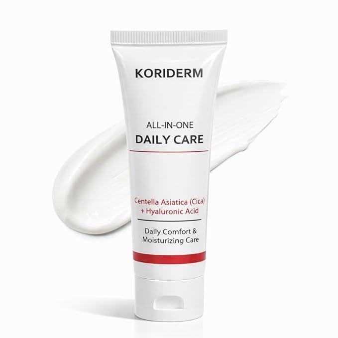Face Cream Moisturizer 1 PACK- All-In-One Daily Facial Lotion with Centella Asiatica Collagen & Hyaluronic Acid - Hydrates, Firms & Reduces Wrinkles - Nourishing Skin Care for All Skin Types 1P