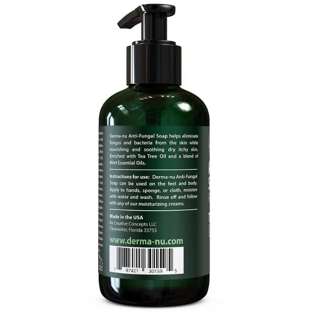 Antibacterial Body Wash - Antibacterial Soap And Tea Tree Body Wash For Jock Itch, Athletes Foot, Eczema And Back Acne - Anti Bacterial Body Soap For Men And Women Safe For All Skin Types - 2 Pack