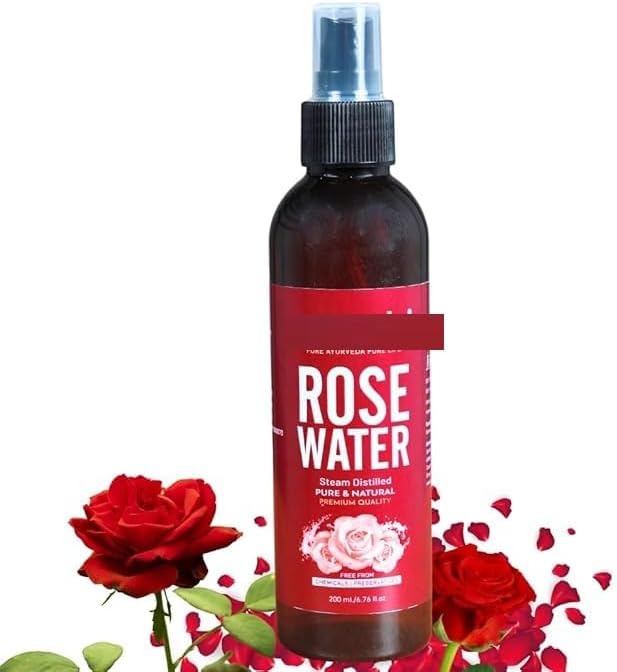 Pure & Natural Rose Water Spray 200ml Mist