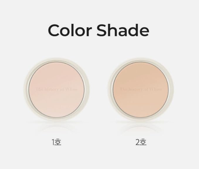 The History Of Whoo Luxury Korean Makeup Powder No.1 Light Beige Shade Gongjinhyang Mi Two Way Pact SPF30/PA++