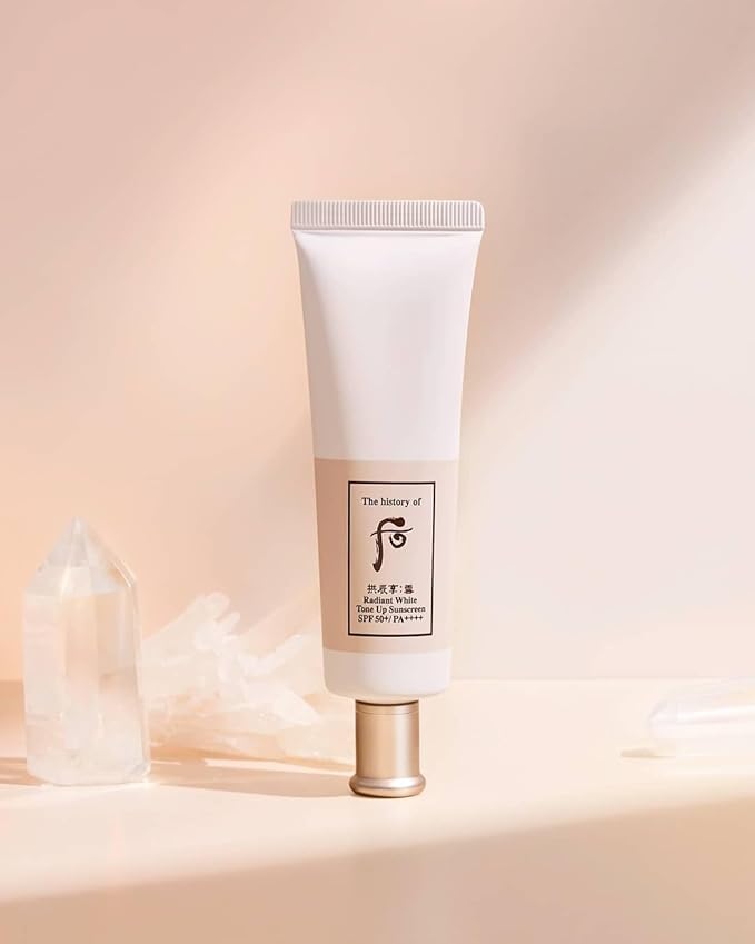 WHOO Radiant Tone Up Sun Cream 50ml. Made in Korea.