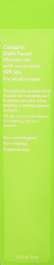 Daily Facial Moisturizer with sunscreen SPF 50+, 1.7 oz