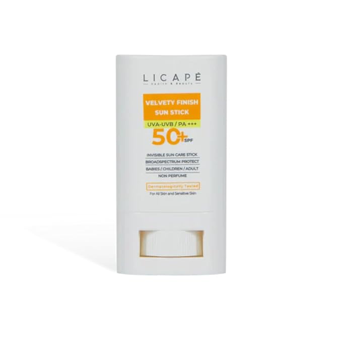 LICAPE® Sunscreen Stick SPF 50 – Water-Resistant, Lightweight Sun Protection for All Ages – 18ml Face & Body Skin Care
