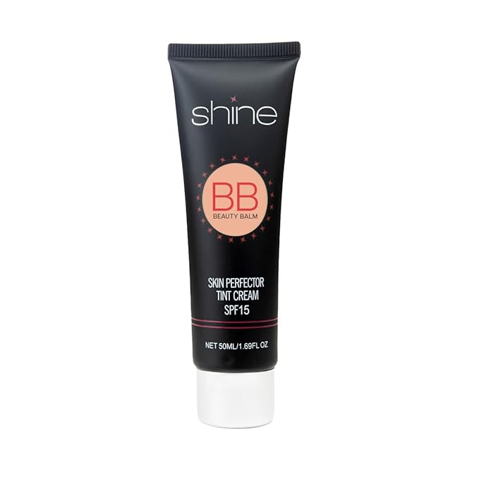Shine Cosmetics BB Cream - SPF 15, Long-wearing, Blendable Color, Lightweight Finish, No Primer Needed, All Skin Types, Sun Protection, Moisturizing, Makeup Foundation (Courage)