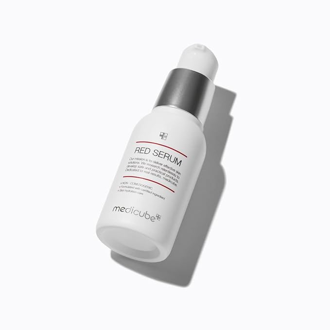 Medicube Red Serum 2.0 || Low-irritating formula for breakout-prone skin | Soothing and relieving | Formulated with BHA, Niacinamide & Adenosine | Non-comedogenic | Korean skincare (1.01fl.oz.)