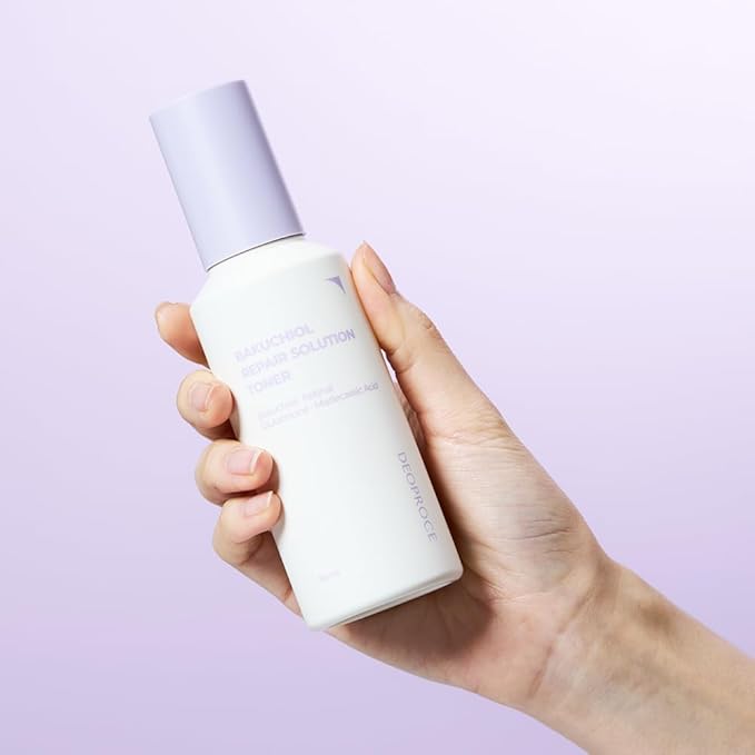Deoproce Bakuchiol Repair Solution Toner – Korean Anti-Aging, Hydrating & Skin-Smoothing Face Toner with Retinal, Glutathione & Madecassoside – 150ml