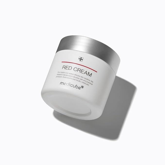 Medicube Red Cream 2.0 || Low-irritating formula for trouble-prone skin | Soothing and relieving | Formulated with BHA, Niacinamide & Adenosine | Non-comedogenic | Korean skincare (1.69fl.oz.)