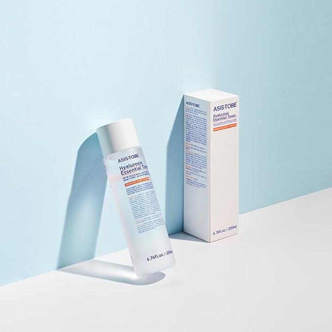 ASIS TOBE Hyaluronic Essential Toner – 200ml | Refreshing, Lightweight Facial Toner | Korean Skincare