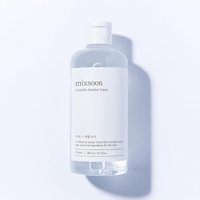 mixsoon Bean Cream 1.69 fl.oz / 50ml Centella Asiatica Toner 10.14 fl oz / 300ml