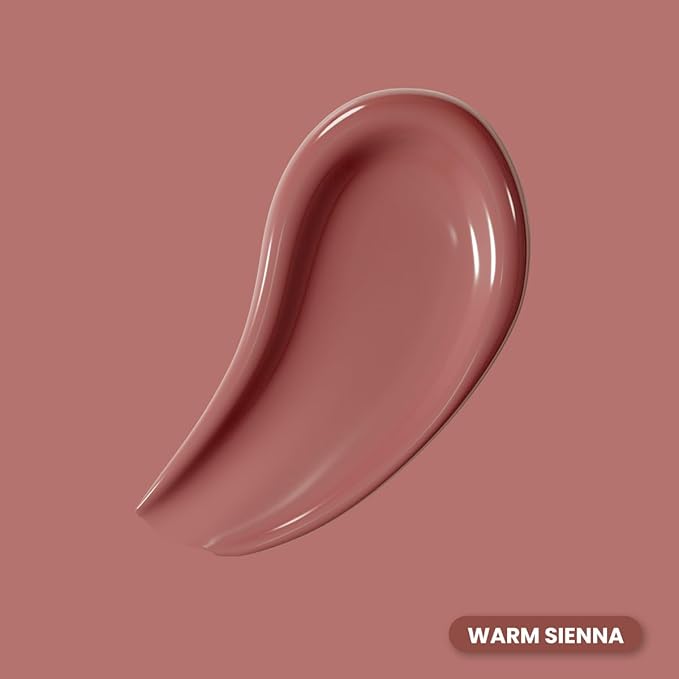 PRIME PROMETICS PrimeLip SPF 35 Lip Oil for Mature Women – UVA & UVB Shield – Intense, Long-Lasting Hydration – Vibrant Color & Non-Sticky, Shiny Gloss (Warm Sienna)