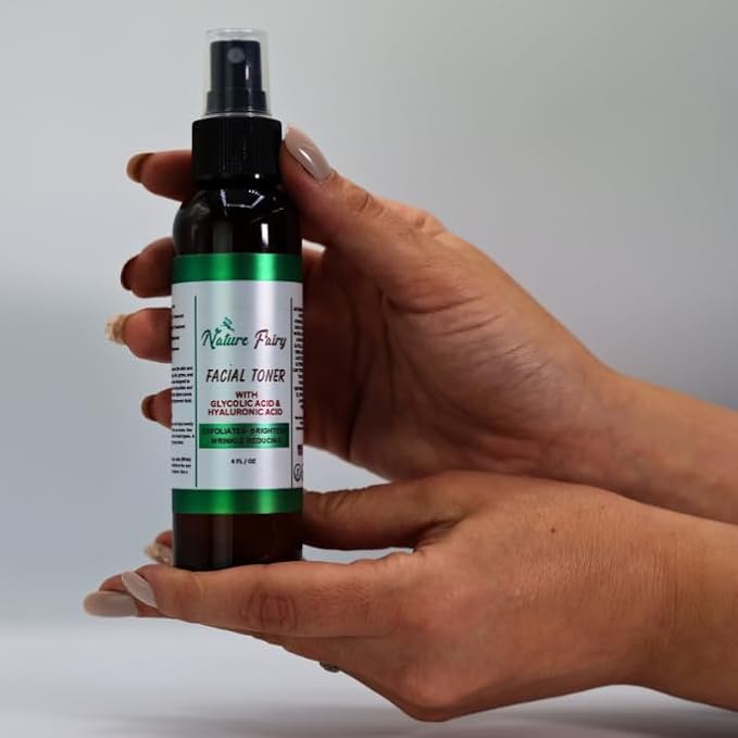 Glow Revival Toner Mist – Plant-Based Hydration & Gentle Exfoliation with Glycolic & Hyaluronic Acids
