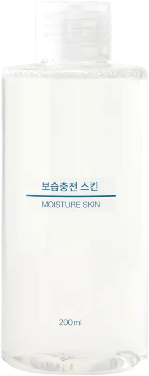 Korean Moisture Skin Toner 200ml – Hydrating Facial Toner for Women with Deep Sea Water – with Lavender & Chamomile Oils – Skin Softener in Recyclable Bottle