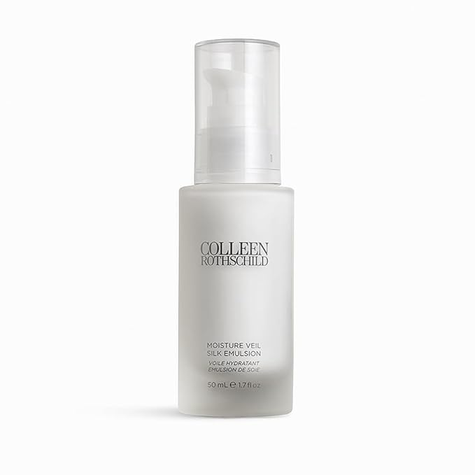 Colleen Rothschild Moisture Veil Silk Emulsion Face Moisturizer with Hyaluronic Acid & Ceramides – Hydrating, Barrier-Supporting, Radiance-Boosting Cream