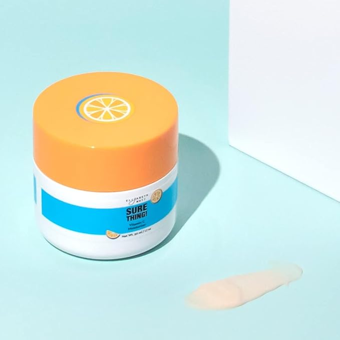 Elizabeth Mott Vitamin C Face Moisturizer – Lightweight Gel Cream with Gentle Triple Vitamin C Complex, Ceramides & Antioxidant-Rich Ingredients – Brightening Hydration for Radiant Skin, 1.7 oz