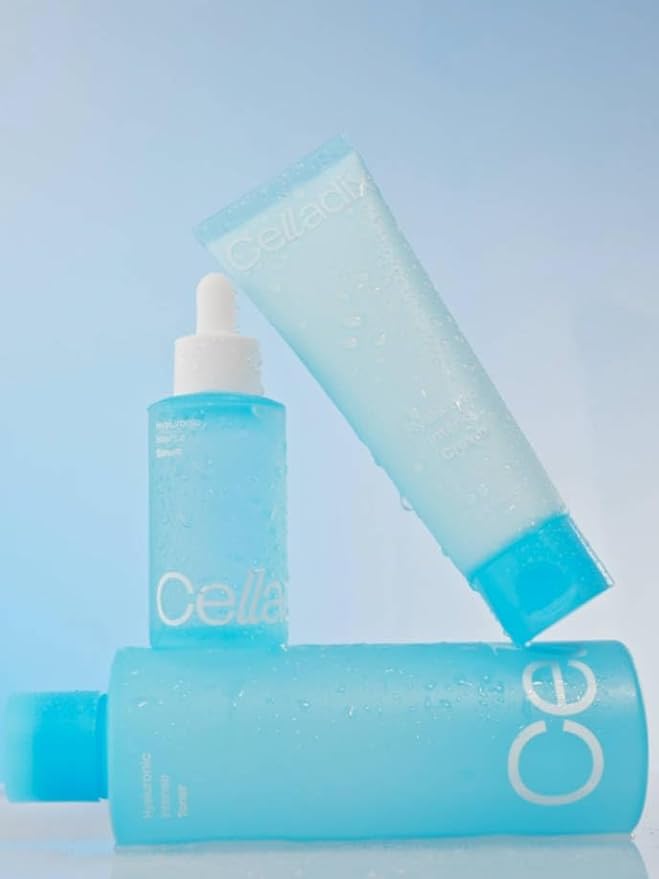 Celladix Ultimate Hydration Trio | Hyaluronic Intense Toner + Serum + Cream - Perfect prep for Winter Dryness