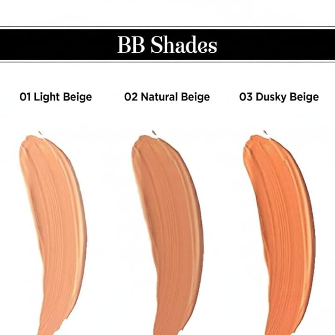 Moisture Glow BB Cream 01 Light Beige, SPF27/PA+++, All Skin Types, 30g