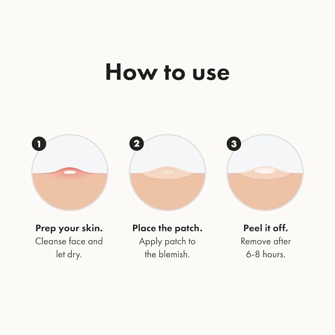Mighty Patch Original Patch from Hero Cosmetics - #1 Hydrocolloid Acne Pimple Patches for Face, Shrinking Zits & Whiteheads in 1 Use, Nighttime Spot Pimple Stickers for Face, 75 Count (Pack of 2)