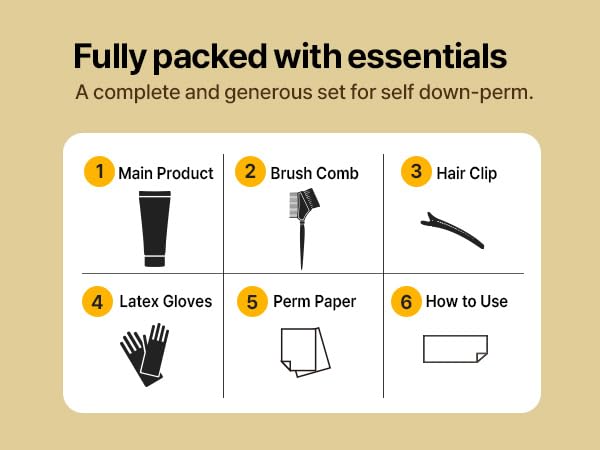 DASHU Down Perm Cream for Men 3.5oz - Korean Hair Straightening Perm Kit, Ultra Bond Gel, Helps Tame Frizzy Hair, Premium Perm Solution, 10-Minute Quick Down Perm, Long-Lasting Hold
